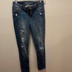 Old Navy Rockstar Mid-Rise Tailif Mi-Basse. Size 2 Regular